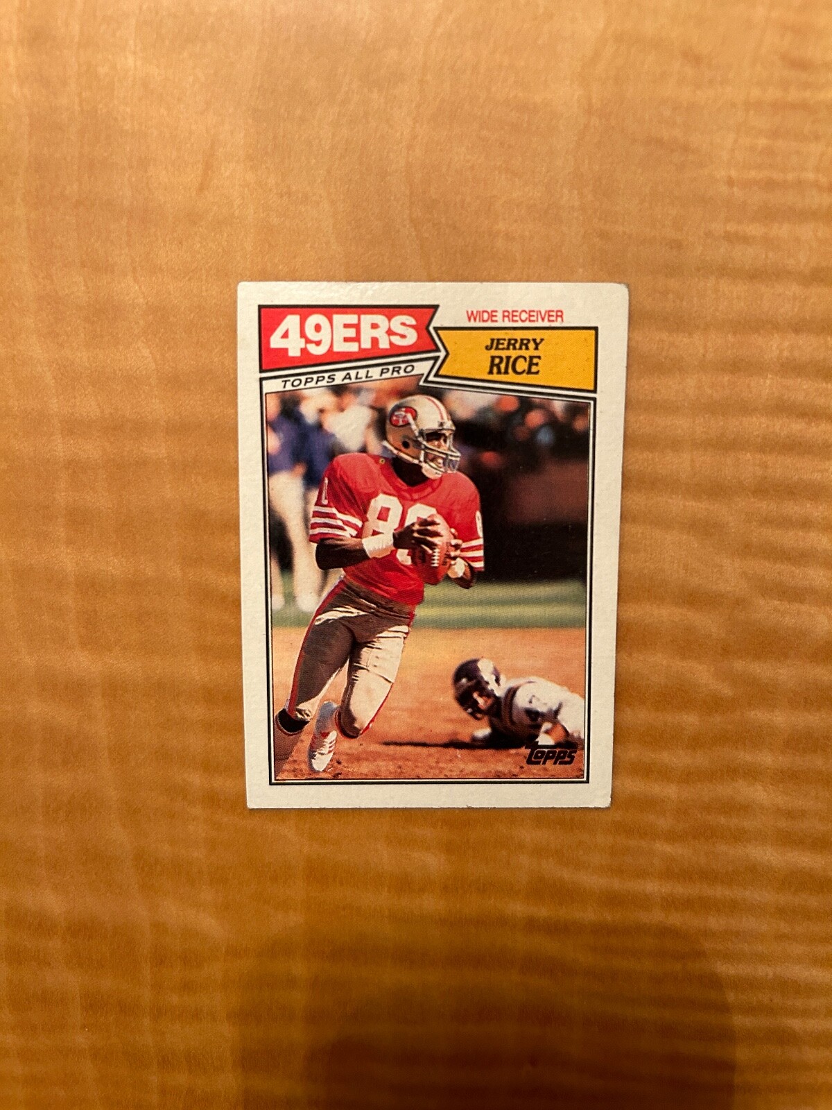 1987 TOPPS FOOTBALL #115 JERRY RICE!! 2ND YEAR!! $1 SHIPPING!!