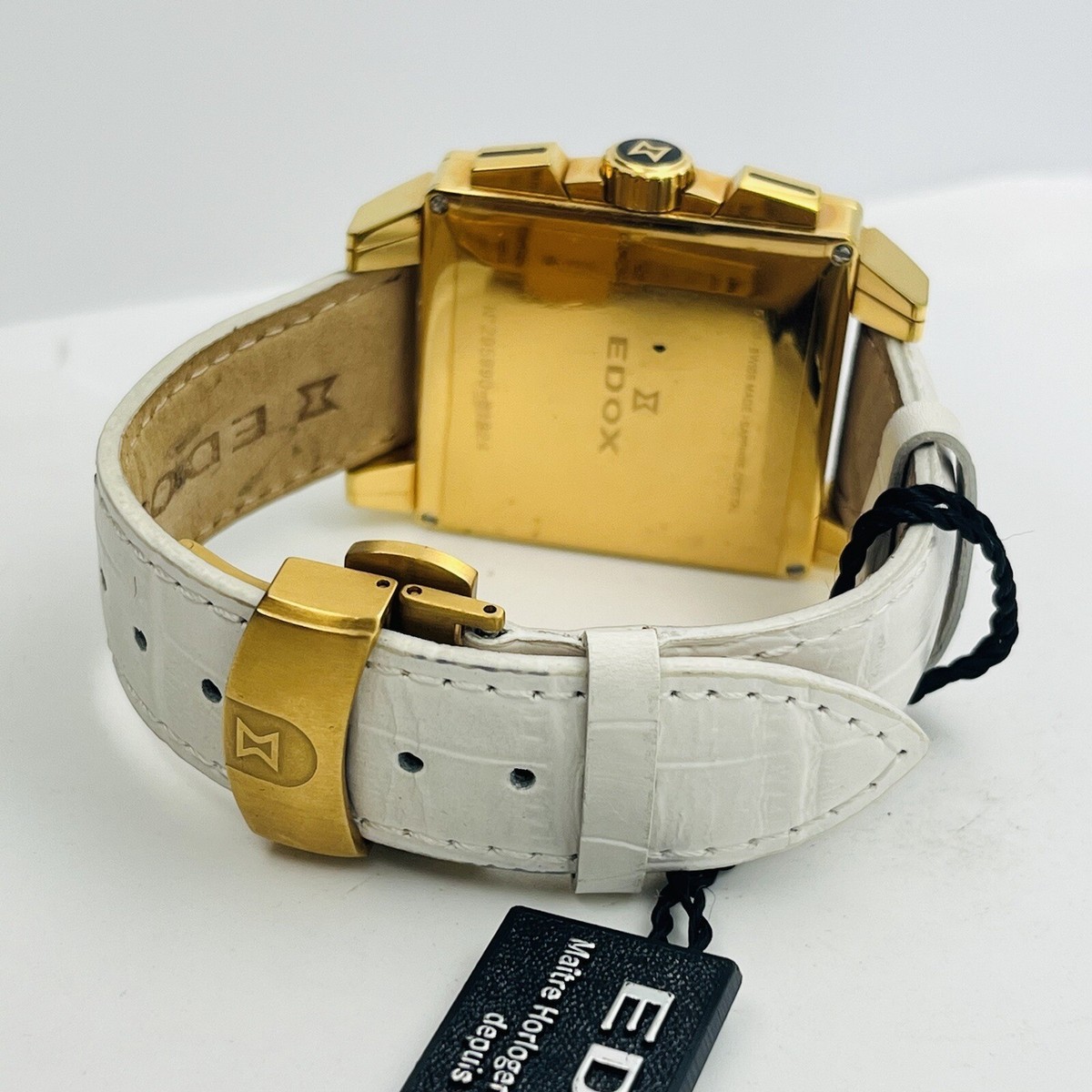 Edox Classe Royal Chronograph Rose Steel Sapphire Crystal 36mm