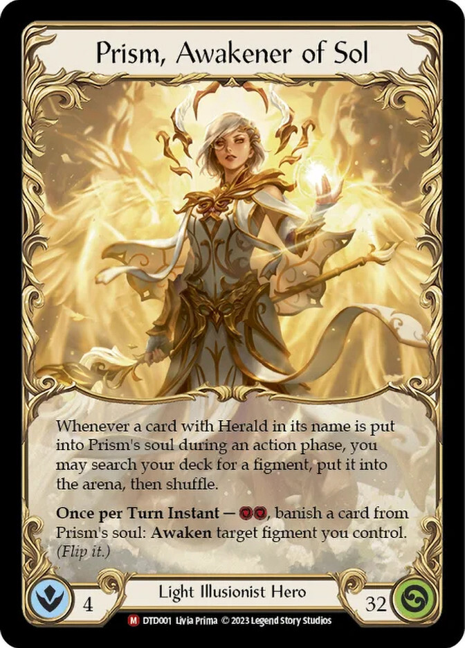 その他 Prism, Awakener of Sol (Cold Foil) FAB Prism, Awakener of Sol (Extended Art) - Dusk till Dawn