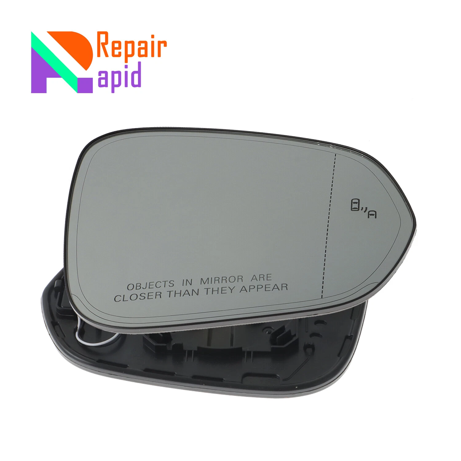 Right Side Heated Mirror Glass w/Blind Spot for Lexus NX NX200t NX300 NX300h