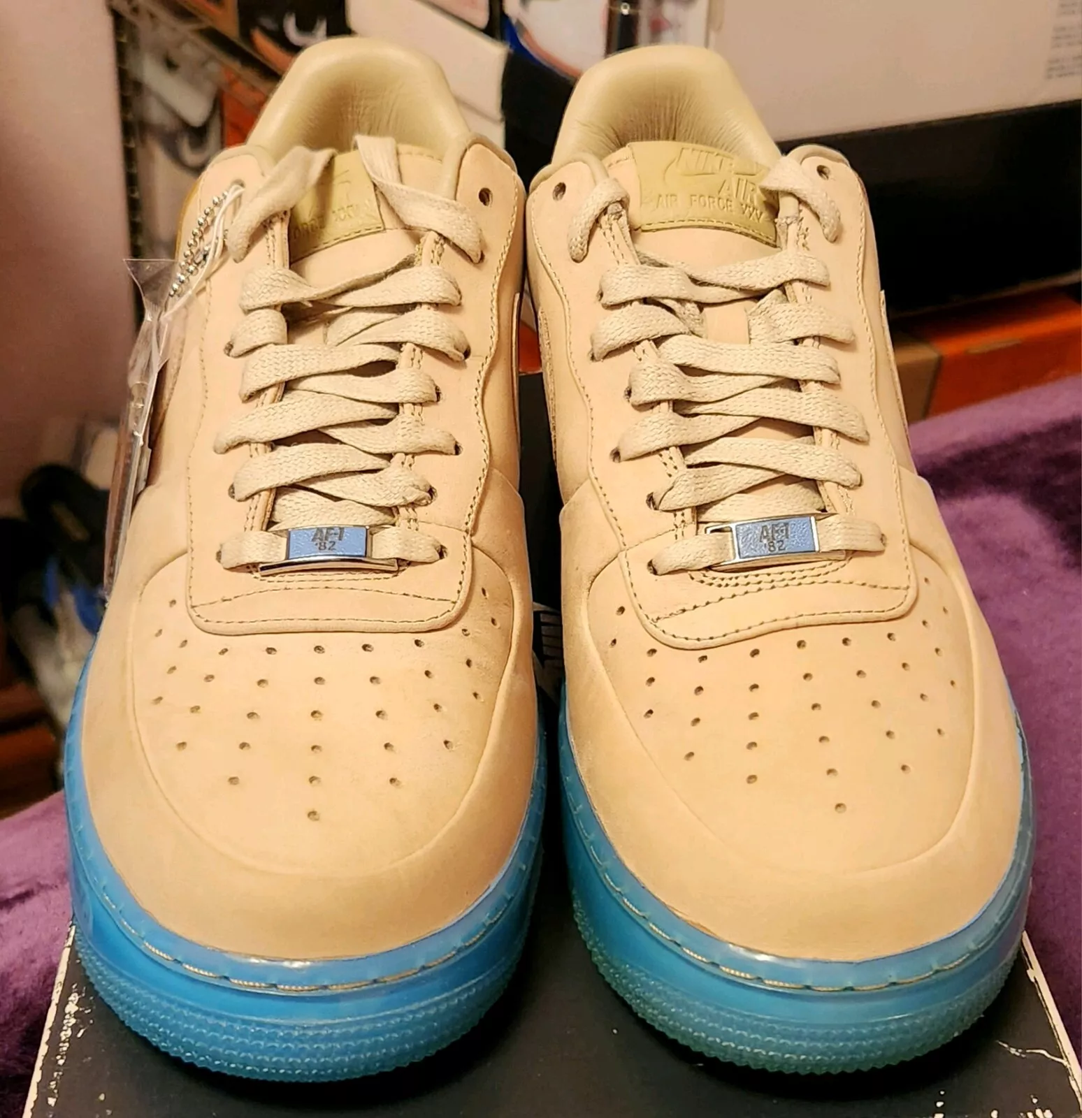 Nike Air Force 1 Supreme 2007 « Kobe Bryant » homme 9,5 TRES RARE GRAAL !!!