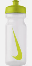 Nike Sports WATER BOTTLE | 650ml / 22oz | Clear / Green | Gym | NEW & GENUINE!!