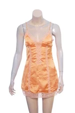 Urban Outfitters Light Before Dark Kamiluh Lingerie Slip Dress XS Women NW 33705