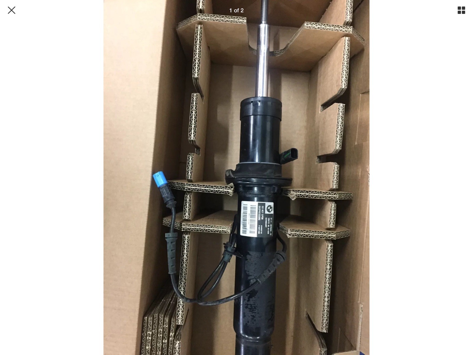 BMW Genuine X5 F15 Front Shock Absorber Rod Right 37116875084 for 