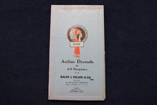 1940 'S RALPH L. FULLER CO. ANILINE DYESTUFFS COLOR CHART BOOK - K 736