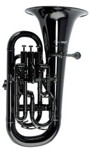 Coolwind CEU-200BK ABS PLASTIC Euphonium,Bb, 3 1 piston, Black, w/bag,mouthpiece