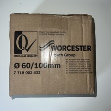 Worcester Vertical Flue Adaptor Part No. 7719002430  BNIB