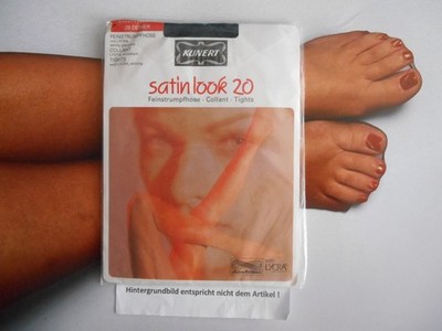 Kunert Satinlook Feinstrumpfhose 20 DEN Gr. 38 - 40 Schwarz # 3232