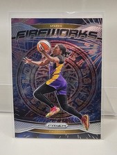 2024 Panini Prizm WNBA #1 Zia Cooke Fireworks 