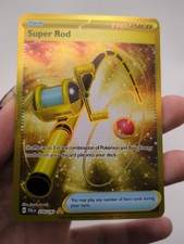Super Rod 276/193 Sv02: Paldea Evolved Holo Pokemon TCG Full Art Trainer Item