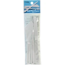 Plastic Palette Knives 3/Pkg