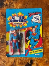VINTAGE KENNER SUPER POWERS SUPERMAN 1985 SEALED ACTION FIGURE