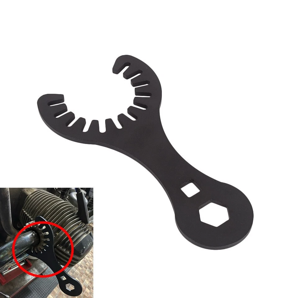 Llave de tuerca de escape Rt EE. UU. para BMW 2 válvulas Boxers AllV2A Pour 2V Boxer R45-R100RS Foto 2 de 3