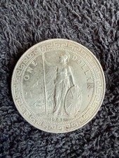 1901 B British Hong Kong Silver Trade Dollar VGC