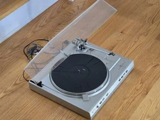 Dual Turntable CS 627 Q Direct Drive Record Player w/ Cover | Needs Cartridge 