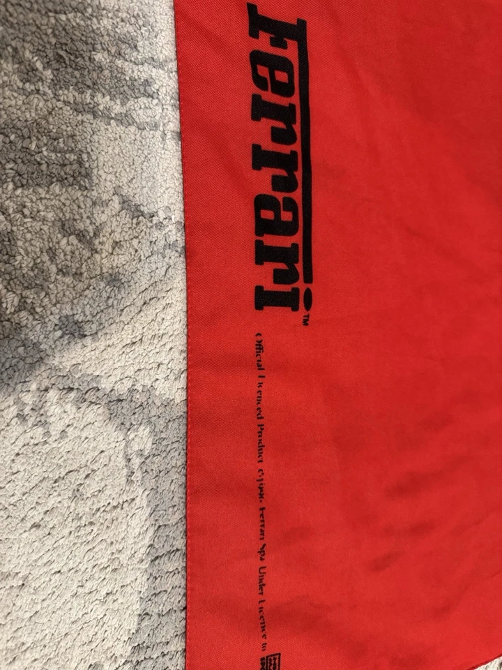 Vintage F1 Ferrari flag/Banner. Huge! 1996 - Image 2 of 4