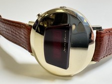 jaeger lecoultre  led 10 ktgf wristwatch for parts or repair as is untested