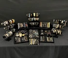232 pc Antique Vintage Estate Costume Bracelet Jewelry Some Signed. Lot 813