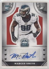 2014 Panini Crown Royale Rookie Signatures Retail Red 5/15 Marcus Smith Auto 0c2