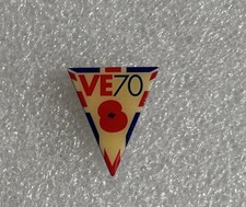 VE 70  - Limited Edition VE Day Pin Badge 