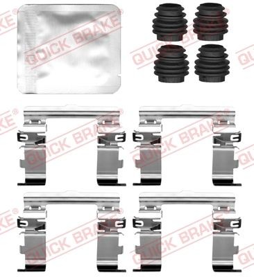 Quick Brake ZubehöRsatz, Scheibenbremsbelag 109-0196 FüR Hyundai KIA-image