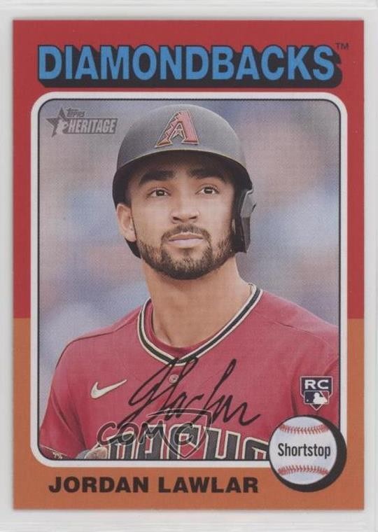 2024 Topps Heritage Jordan Lawlar #429 y8x