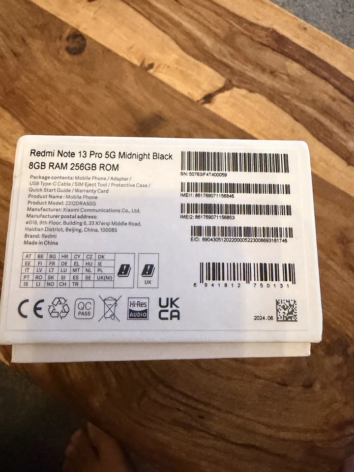 Redmi Note 14 Pro 5G Very Good Condition 8GB RAM 256GB, photo 4 of 5