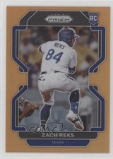 2022 Panini Prizm Tier II Neon Orange Prizm 94/100 Zach Reks #116 5q7