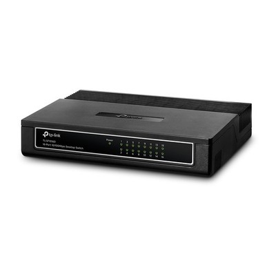 TP-Link TL-SF1016D 16-Port 10/100MBit Desktop Switch, Auto-MDI/MDIX - BRANDNEU