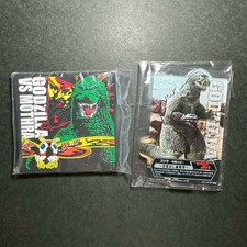 C1553 Set of 2 Godzilla Ichiban Kuji Acrylic Stand 3.8" Magnet Bandai F27