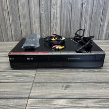 LG RC897T Super Multi DVD-Recorder VCR Combo Player With Remote Control Tested
