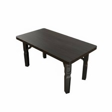 Table Rectangulaire à Pieds Pliants Pliable Table de Lit Pliante Multifonction