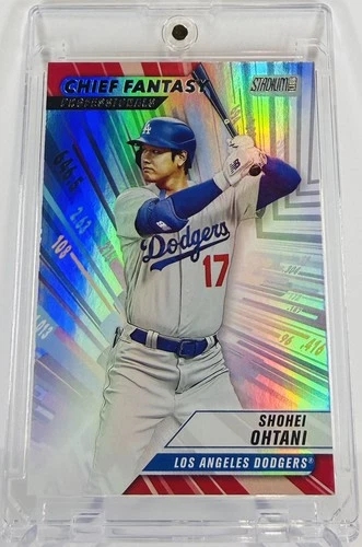 Shohei Ohtani RARE REFRACTOR INVESTMENT CARD TOPPS CHROME DODGERS MVP MINT