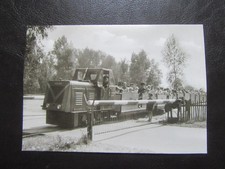 AK Halle,Pioniereisenbahn,Kinder,Schranke,um 1978,ungelaufen