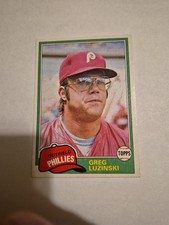 GREG LUZINSKI 1981 TOPPS #270 FREE SHIPPING 