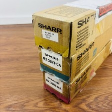 Sharp MX-36NT Toner Cartridge Lot Cyan Yellow Magenta CA YA MA