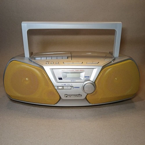 Panasonic RX-D11 Boombox Cassette Recorder CD Stereo Radio Vintage 90s Tested