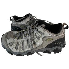 Oboz Hiking Trail Shoes Waterproof Low Top Gray Size 8