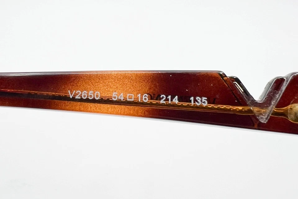 Monturas de gafas para mujer Valentino V2650 214 marrón Ombre 54-16-135 18557” Foto 4 de 4