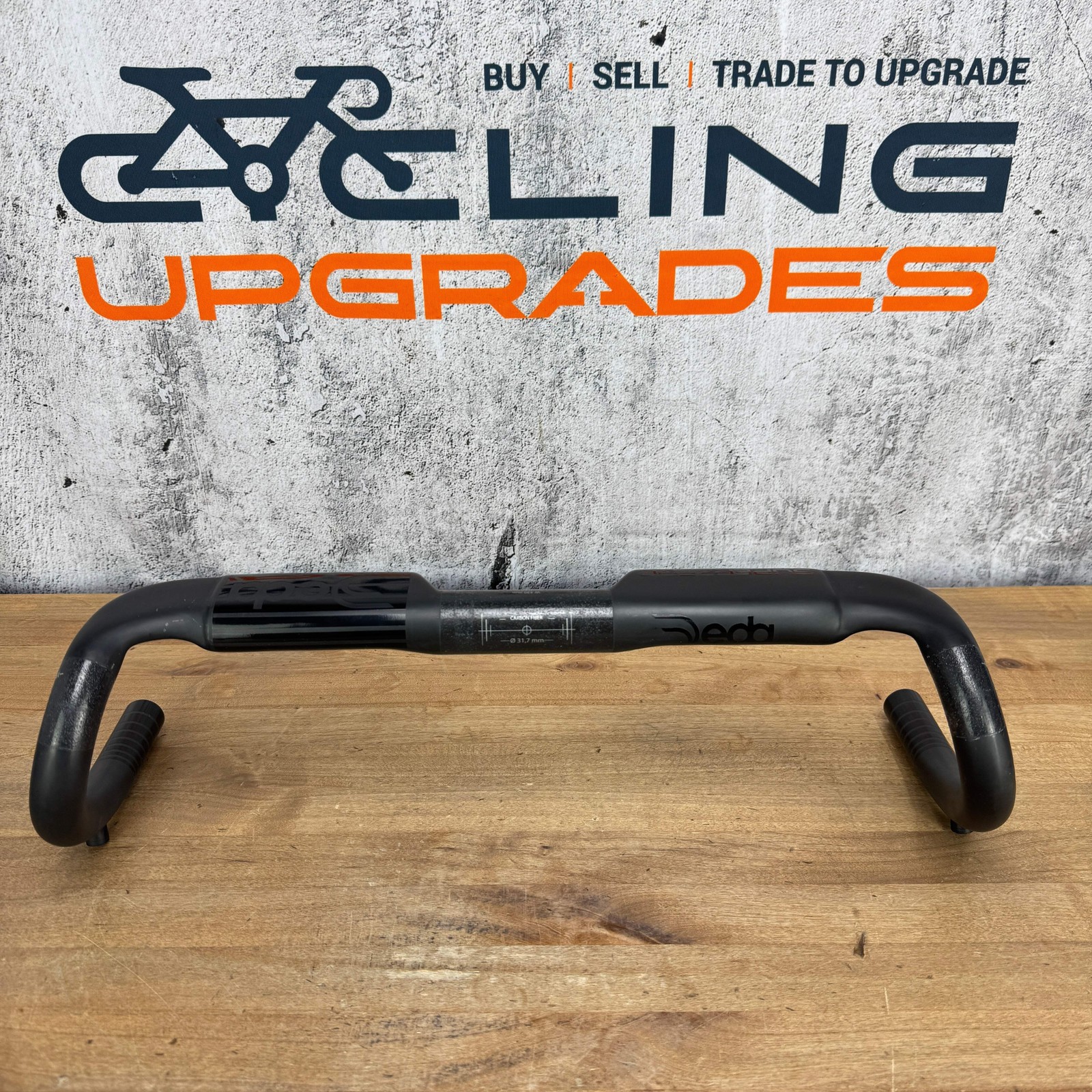 Deda Elementi Superzero Carbon 42cm (40cm C-C) 31.8mm Bike Handlebar 250g