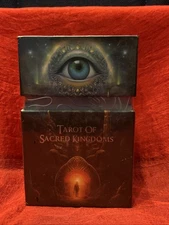 Tarot of Sacred Kingdoms - Moon Tarot Cards – 78-Cards Tarot Deck with Guide-NEW