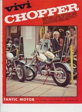 advertising Pubblicità- FANTIC MOTOR  CHOPPER  1972 MOTOITALIANE MOTOSPORT EPOCA