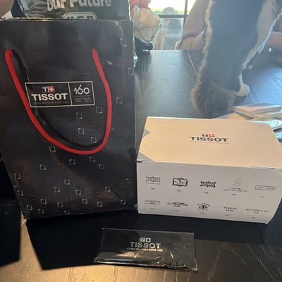 Tissot 160th Anniversary Presentation Box for 1-3 Watches w/ Booklets