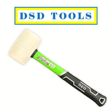 DSD TOOLS 16OZ RUBBER MALLET FIBREGLASS HANDLE DS1859