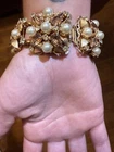 1950s vintage Leru costume jewelry bracelet