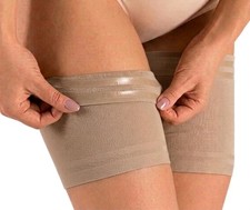 Thigh Bands Sexy Elastic Anti Rub with 4 Silicone Strips Smooth Be...