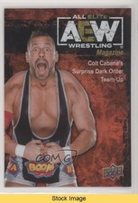 2021 Upper Deck AEW All Elite Wrestling Magazine Dynamite Colt Cabana READ 0a7