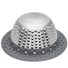 LEKEYE Drain Hair Catcher/Bathtub Drain Cover/Drain Protector for Pop Up