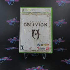 Elder Scrolls IV (4) Oblivion Xbox 360 + Map Complete - Excellent - 1YR Warranty