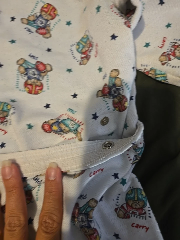 Винтажный комплект из 2 спальных мест Silver Tag Carters 12-18 M для мальчика - Изображение 2 из 4